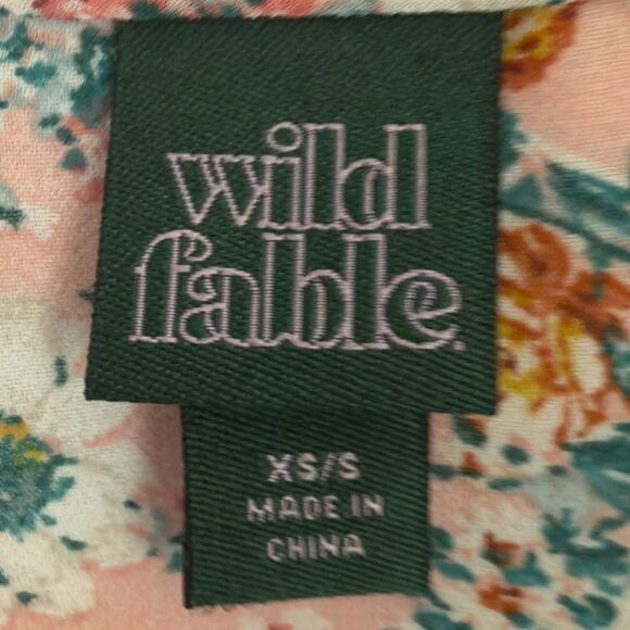 Wild Fable Pink Floral Maxi Kimono Duster Long Sleeve Boho XS/S - Picture 2 of 8